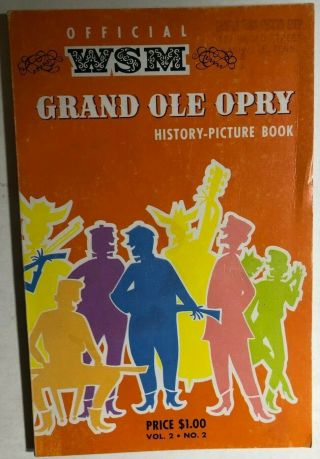 Grand Ole Opry Official Wsm History - Picture Book (1961) 152 - Page Patsy Cline Etc