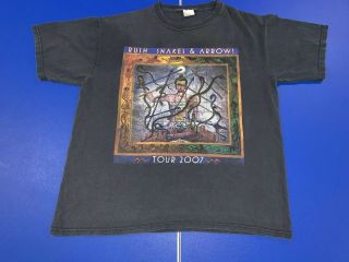 2007 Rush Snakes & Arrows Tour T Shirt Large