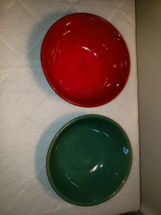 Ben Owen Lll Signed Pottery Bowls,  Dated 1996