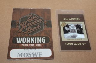 Zac Brown Band - 2 X Backstage Pass - - Postage