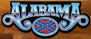 Alabama Vintage Promo Die Cut Cardboard Display
