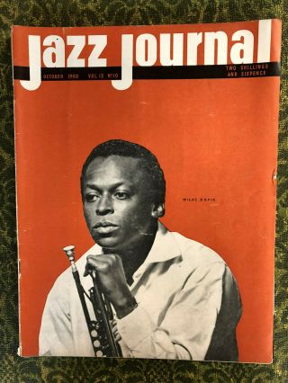 9 Jazz Jounal " Beebop " Jazz Featured Monk,  Billie,  Hawk,  Getz,  Miles 1954 - 62