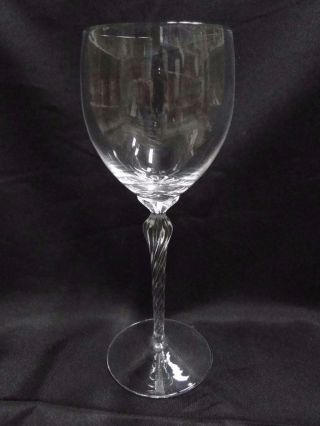 Lenox Aria Crystal,  Twisted Stem: Water Goblet (s) 8 1/2 "