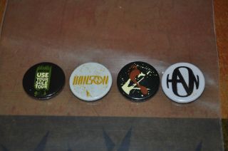 Hanson Use Your Sole Buttons Pins