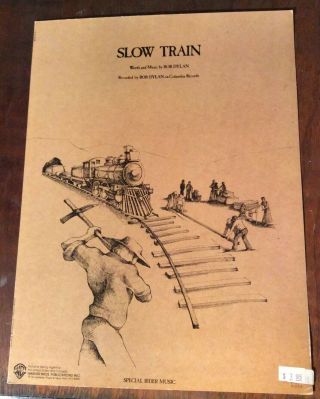 Bob Dylan Sheet Music Slow Train Us
