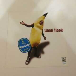 Ghoti Hook Banana Man Double Sided Poster Flat Vinyl Lp/cd Punk Album Promo