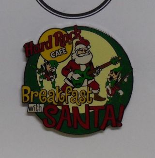 Hard Rock Cafe Pin Breakfast With Santa Christmas