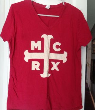 My Chemical Romance Mcrx Maroon Womenstee Shirt Size Xl