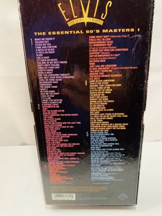 ELVIS FROM NASHVILLE TO MEMPHIS ESSENTIAL 60 ' S MASTER 5 CD SET 2