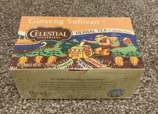 Phish Jim Pollock Celestial Seasoning Ginseng Sullivan Tea Box Dicks