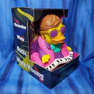 Quackodile Rock Celebriduck Rubber Duck Elton John Fans Nib
