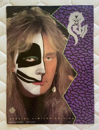 Kiss,  Peter Criss Cat 1 Promotion Poster From 1993.  Number 1907