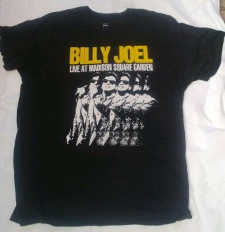 Billy Joel Concert Madison Square Garden Msg Authentic T Shirt Sz Xxl