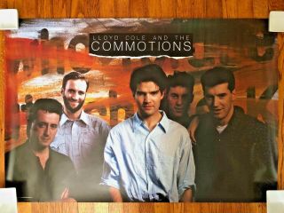 Lloyd Cole & The Commotions 1985 Store Promo Poster True Vintage Cond