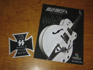 The Cult - Sonic Temple Tour 89 / 90 Promo Sticker / Pass Owned By Billy Duffy