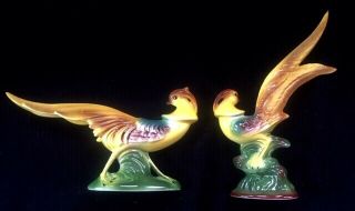 Vintage Maddux Of California Pottery Circa 1950s Birds Figurines