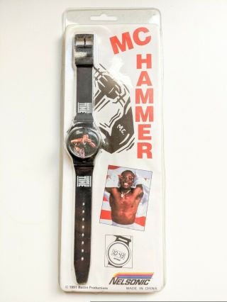 Vintage 1991 Mc Hammer Hammer Time Deadstock Watch 90s Vintage