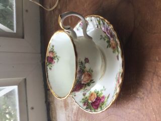 Royal Albert Old Country Roses Large Breakfast Teacup And Saucer