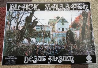 Black Sabbath Ozzy Iommi Dio Metal Promo Witch Woman Poster Cd Shirt Osbourne