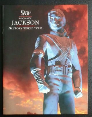 Michael Jackson King Of Pop History World Tour Program 1996