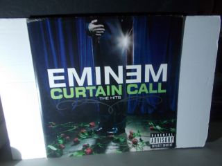 X Eminem - - - Curtain Call - Record Store Album Poster Promo.  Display - 23x23 "
