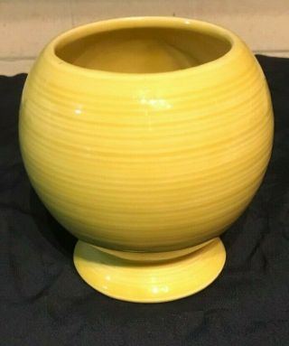 Rare Vintage Mid - Century Mccoy Harmony Art Pottery - Yellow Vase