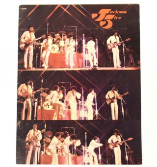 1972 - Jackson Five - 18 - Page Tour Program - " Looking Through The Windows " Tour