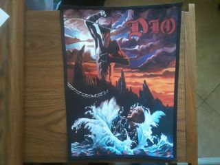 Dio,  Holy Diver Sew On Sublimated Large Back Patch