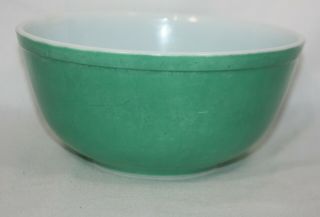 Pyrex Green Primary Color Mixing Bowl 403 Vintage 2