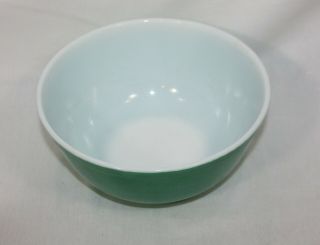 Pyrex Green Primary Color Mixing Bowl 403 Vintage 4