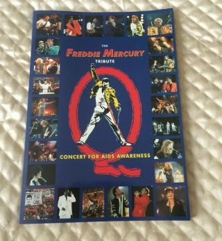 Queen / Freddie Mercury Tribute Concert Book / Like