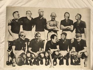 Our Gang 1968 Personality Poster Nixon Mao De Gaulle Fidel Castro Ho Chi Minh