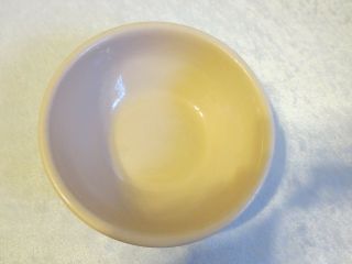 vintage Toltec Ware chili soup cereal bowl Bailey - Walker china tan w/ brown 4