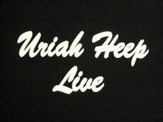 Uriah Heep Live T - Shirt - Large