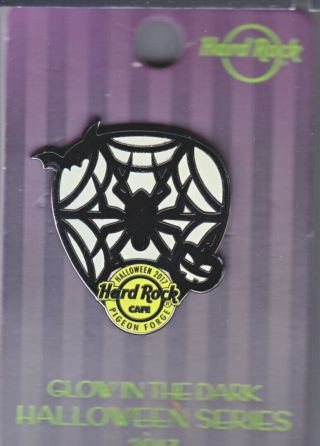 Hard Rock Cafe Pin: Pigeon Forge 2017 Glow In The Dark Halloween Series Le