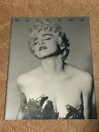 " Madonna " Tourbook Who 