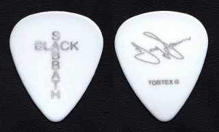 Black Sabbath Tony Iommi Signature White/silver Guitar Pick 2016 - 17 The End Tour