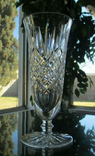 Waterford Crystal,  Giftware 7 Inch Footed Bud Vase - Intricately Cut