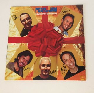 Pearl Jam 2004 Ten Club Vinyl Christmas Single 7 " Someday At Christmas Betterman