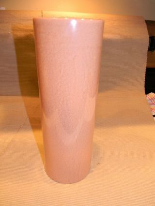 Red Wing 1587 Tall Pink Speckled Vase