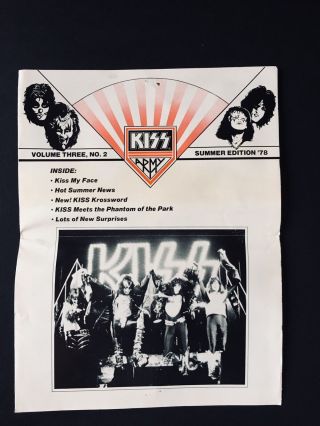 Kiss Army Newsletter Volume 3 2 Summer 1978