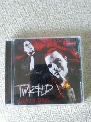 Twiztid End Of Days Limited Edition Cd Great Cond Blaze Icp Oop Hok Rare Htf