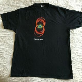 Pearl Jam T - Shirt Binaural 2000 Tour - Rare - - V - Xl