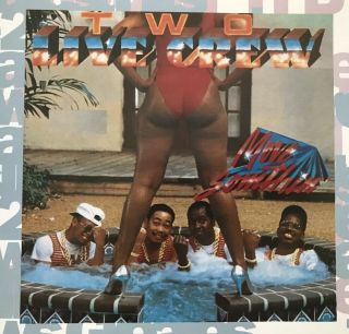 RAP RAW RARE VINTAGE The 2 Live Crew 1992 Promo Poster LUKE RECORDS N/MINT 2