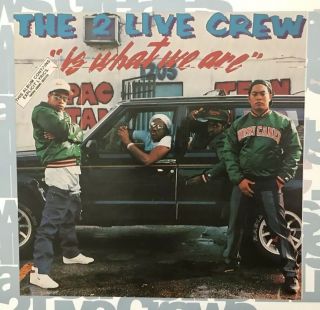 RAP RAW RARE VINTAGE The 2 Live Crew 1992 Promo Poster LUKE RECORDS N/MINT 4