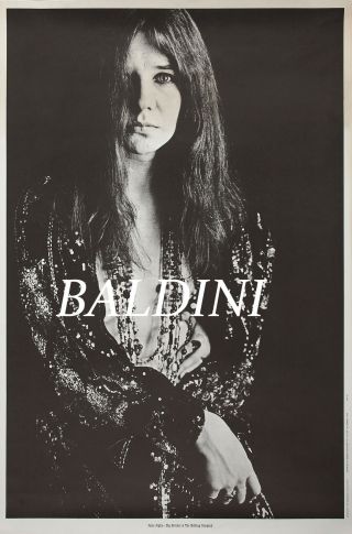 Janis Joplin - Early Vintage Promo Still Poster - Looks Great Framed