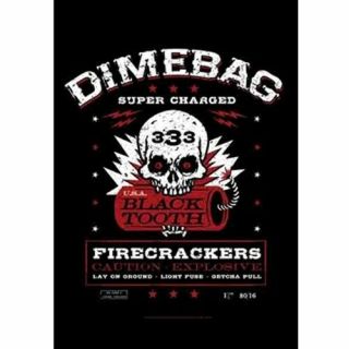 Pantera Dimebag Darrell Charged Poster Flag Textile Wall Banner Official