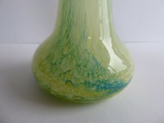 Orig Antique/Vintage CAITHNESS? Jack - in - the - pulpit /Tulip ART GLASS VASE 5