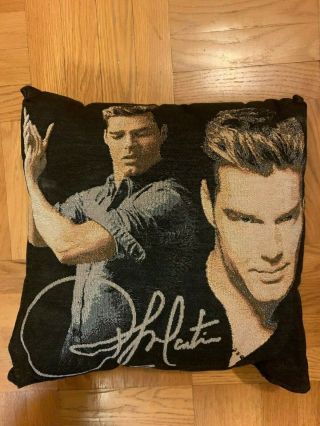 Ricky Martin blanket/tapestry and throw pillow 2