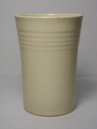 Rare Vintage 1936 Old Ivory Fiesta Juice Tumbler Homer Laughlin Hlc Fiestaware